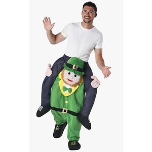 NWT Morph Piggyback Leprechaun Costume Adult One Size St Patrick’s Day